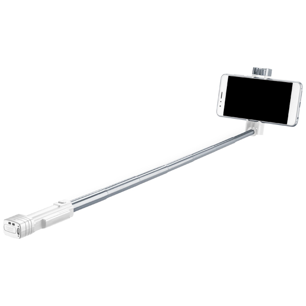 Монопод для смартфона Cellular Line Compact Bluetooth White (BTSELFIESTICKCOMPW) фото