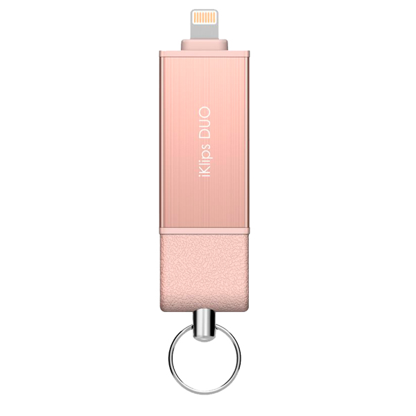 Флеш-диск для Apple Adam Elements 32GB iKlips DUO MFI Lightning Rose Gold