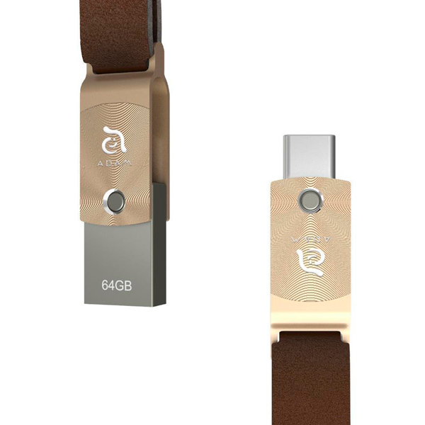 Флеш-диск Adam Elements OTG ROMA 64 Gold фото