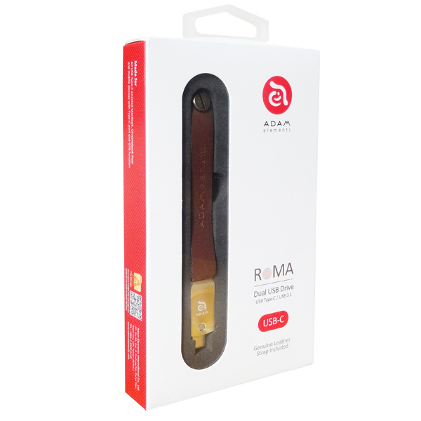Флеш-диск Adam Elements Type C - OTG ROMA 128 Gold