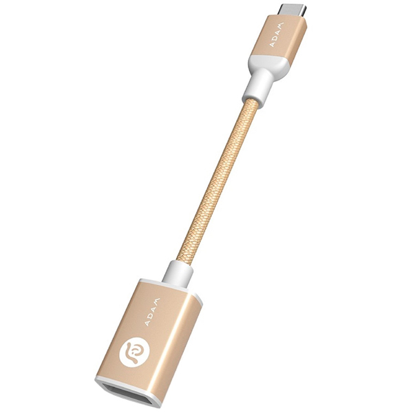 USB-адаптер Adam Elements Type C - Adapters CASA F13 Gold фото