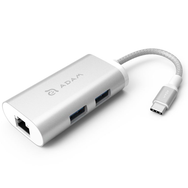 Переходник Adam Elements Type C - HUB CASA eC301 Silver фото