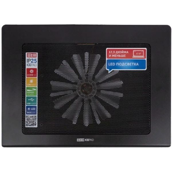 Подставка для ноутбука STM IP25 Black фото