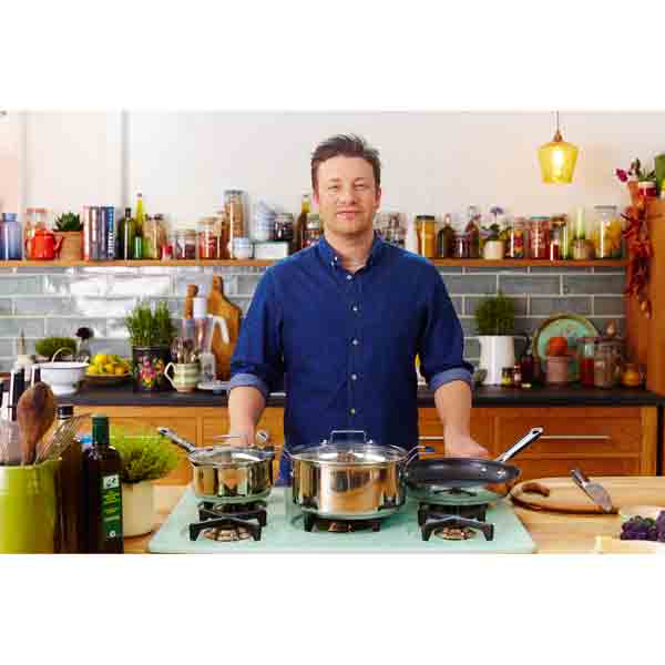 Набор посуды (Jamie Oliver) Tefal 8 предметов (E763S544)