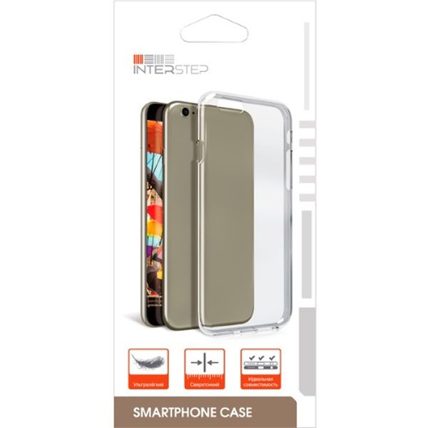 Чехол InterStep HUAWEI Y9 2018 Прозрачный фото
