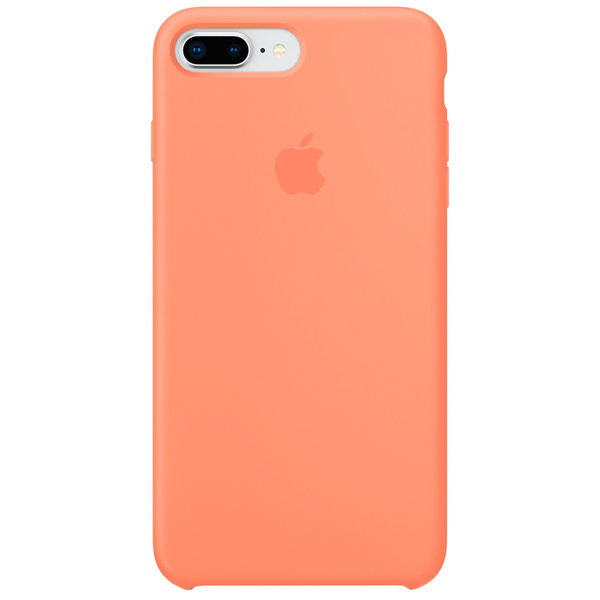 Чехол Apple iPhone 8 Plus / 7 Plus Silicone Case, персиковый фото