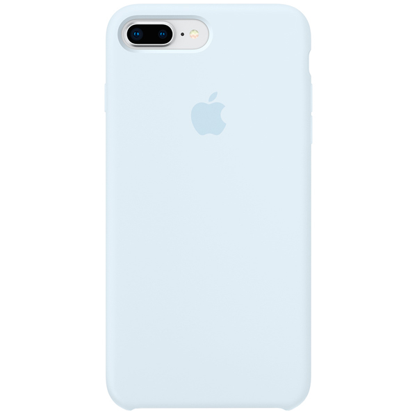 Чехол Apple iPhone 8 Plus / 7 Plus Silicone Case, небесно-голубой фото