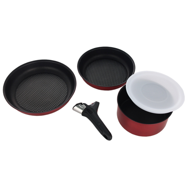 Набор посуды (антипригарное покрытие) Tefal Ingenio Thermocoach 5 предметов (L6979003)