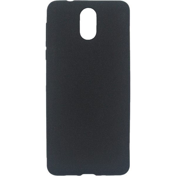 Чехол InterStep Sand ADV для Nokia 3.1, черный фото