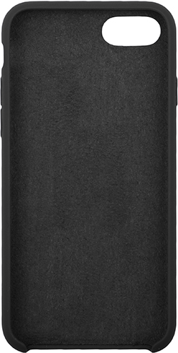 Чехол InterStep Soft-T Metal Apple iPhone8 Черный