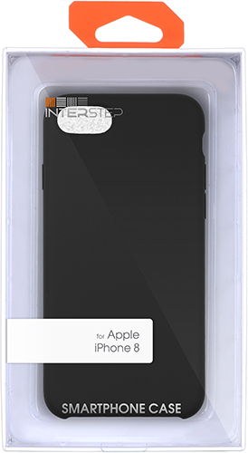 Чехол InterStep Soft-T Metal Apple iPhone8 Черный
