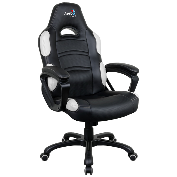 Кресло компьютерное игровое Aerocool AC80C AIR-BW