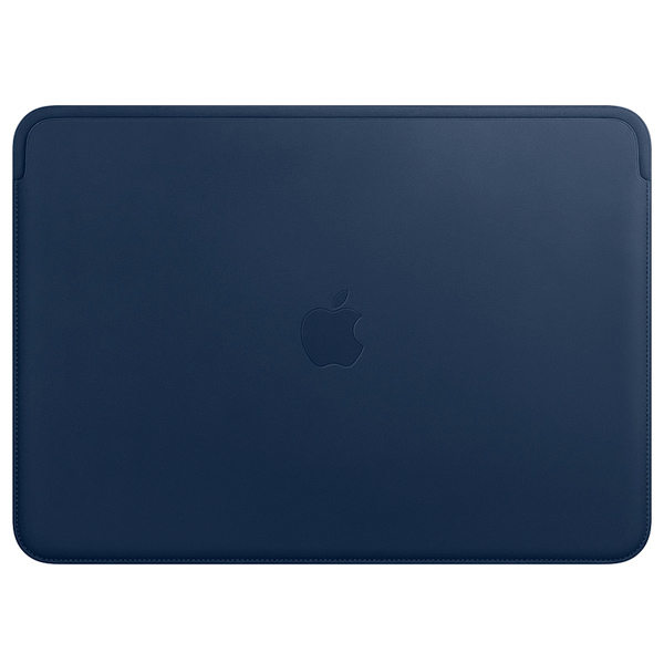 Кейс Apple 13" Macbook Pro Leather полночный синий (MRQL2ZM/A) фото