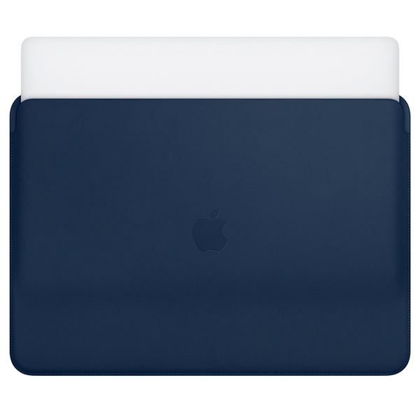 Кейс Apple 15" Macbook Pro Leather Midnight Blue (MRQU2ZM/A)