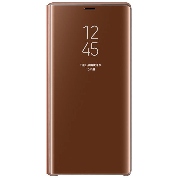 Чехол Samsung Clear View Standing Cover д/Galaxy Note 9, Brown фото