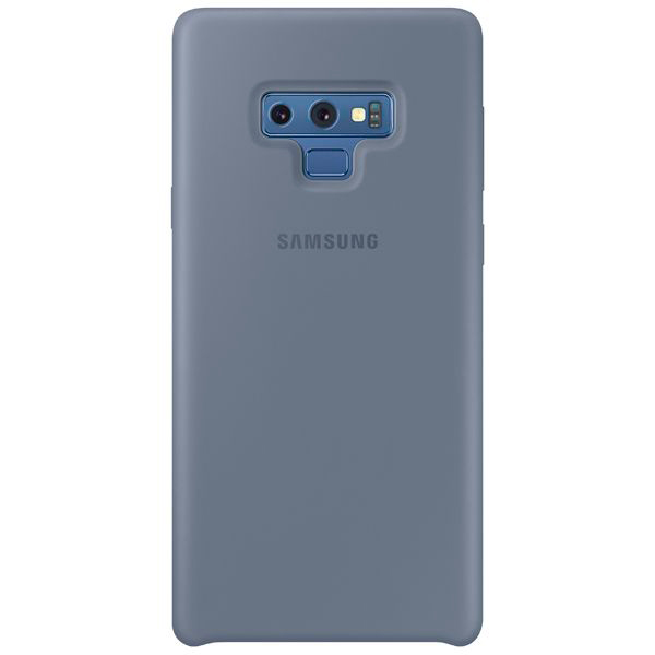 Чехол Samsung Silicone Cover для Galaxy Note 9, синий