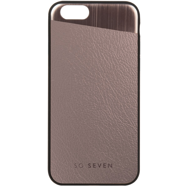 Чехол So Seven Metallic Effect Pink Gold (SVNCSCABLIP8) фото