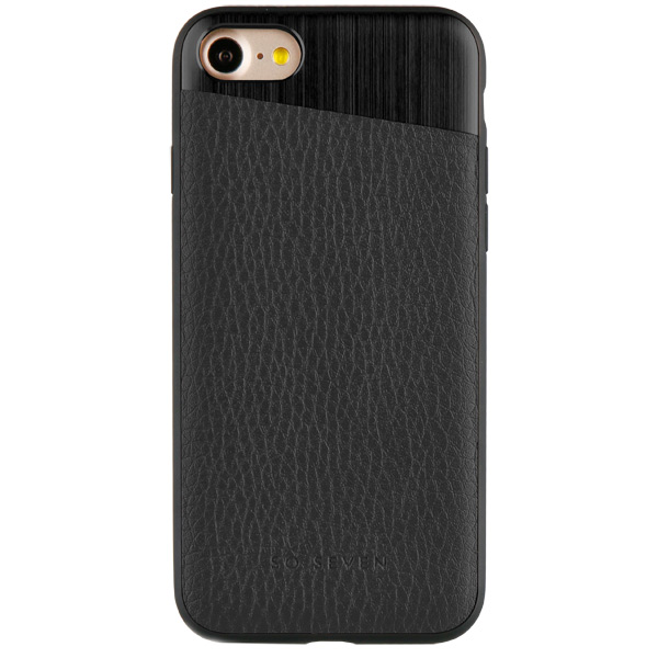 Чехол So Seven Metallic Effect Black (SVNCSMPU3IP8)