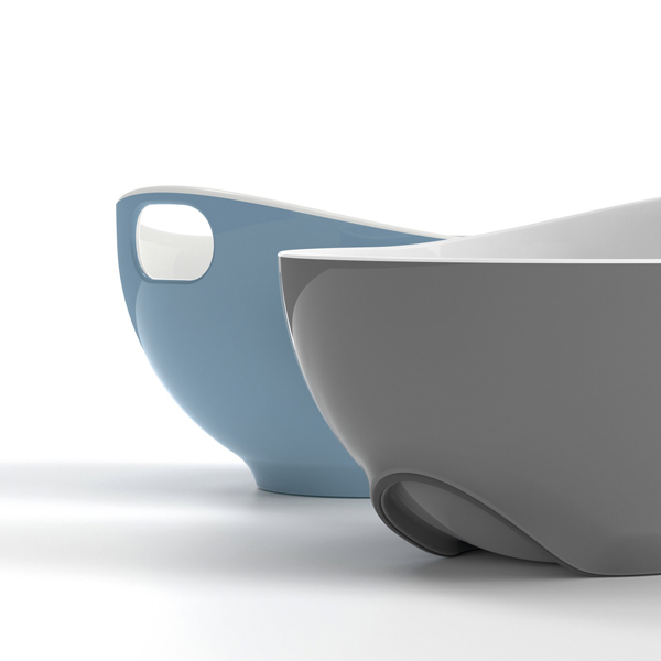 Миска Joseph Joseph Tilt голубой 40095