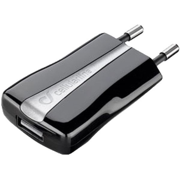 Сетевое зарядное устройство Cellular Line ACHUSBCOMPACT