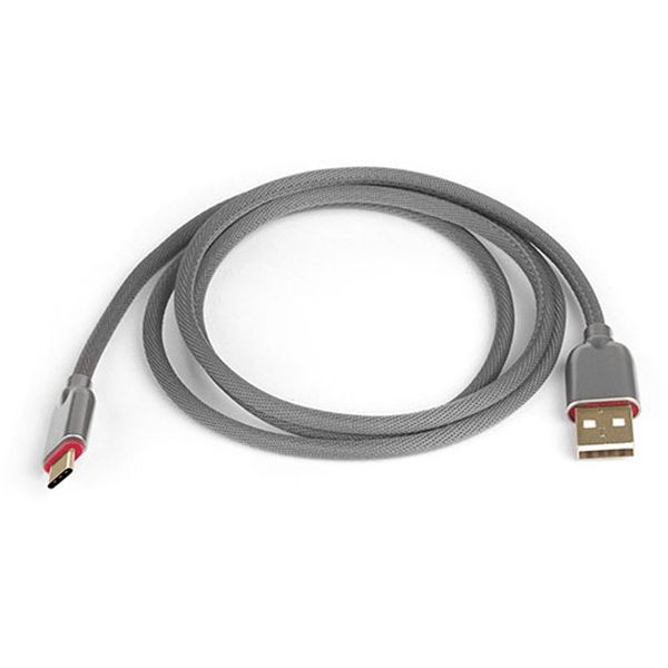Кабель USB Type-C Rombica Digital CB-05 Type-C 1м, Gray фото