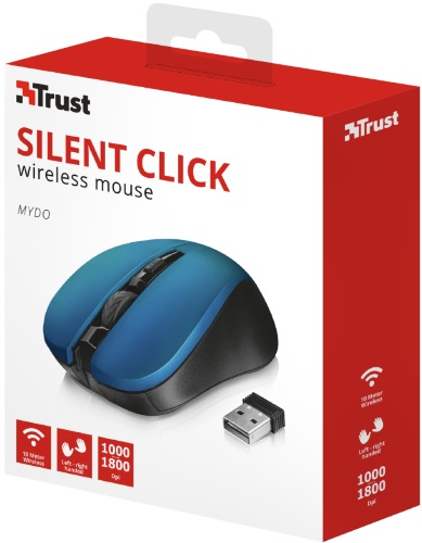 Мышь беспроводная Trust MYDO SILENT CLICK