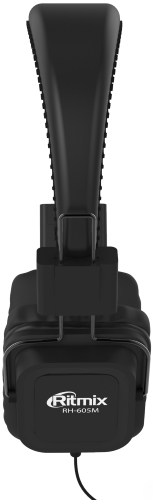 Наушники накладные Ritmix RH-605M черный