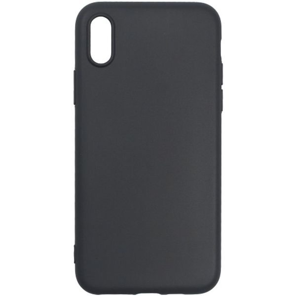 Чехол InterStep Smoke iPhone Xs Черный фото