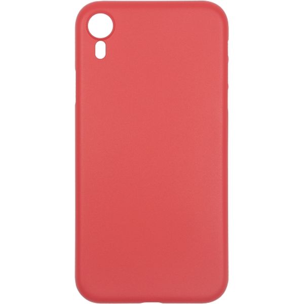Чехол InterStep Smoke iPhone Xr Красный фото
