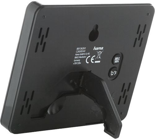 Метеостанция Hama TH-130 Black (00136261)