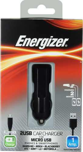 Зарядное устройство для смартфона Energizer DC2UCMC2