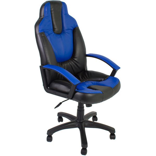 Кресло компьютерное Tetchair NEO 2 ЧЕРНЫЙ/СИНИЙ фото