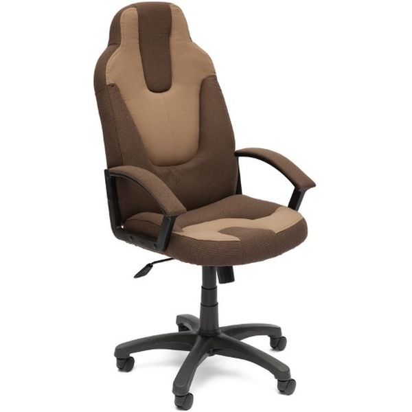 Кресло компьютерное Tetchair NEO (3) КОРИЧН+БЕЖЕВЫЙ фото