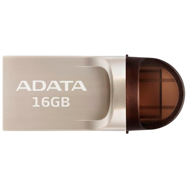 Флеш-диск ADATA 16GB UC370 Type-C Gold фото