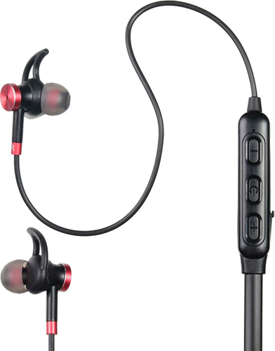 Наушники внутриканальные Bluetooth Digma BT-04 Black/Red (E713BT)