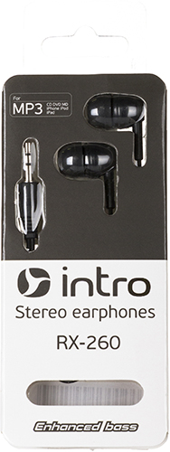 Наушники внутриканальные Intro RX-260