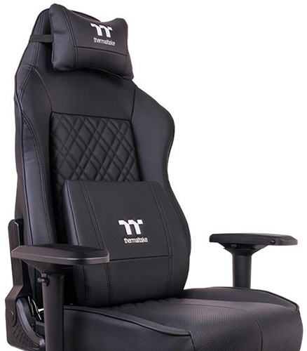 Кресло компьютерное игровое Thermaltake eSPORTS X Comfort Air Gaming Chair черный
