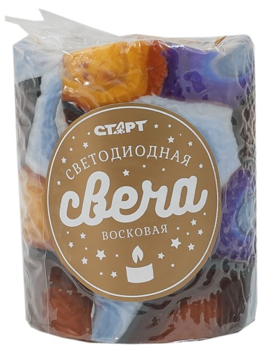 Светильник LED Старт 1LED свеча Мозайка