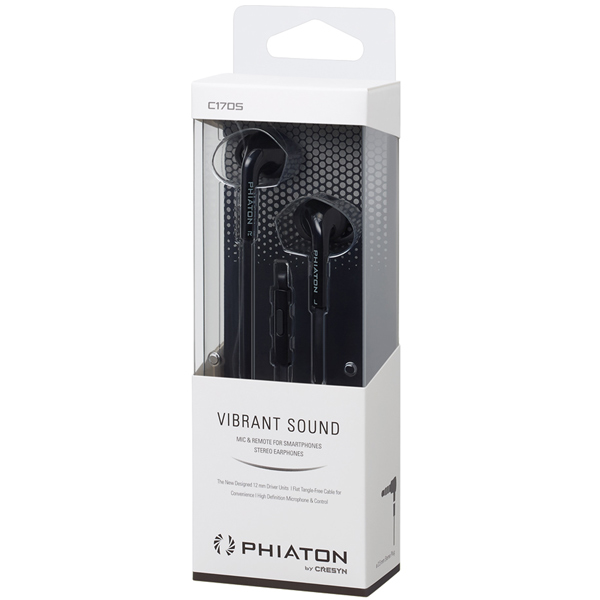 Спортивные наушники Phiaton by Cresyn C170S Black (CPU-ES0170KK01)