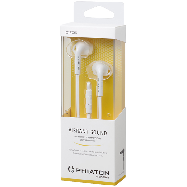 Спортивные наушники Phiaton by Cresyn C170S White (CPU-ES0170WW01)
