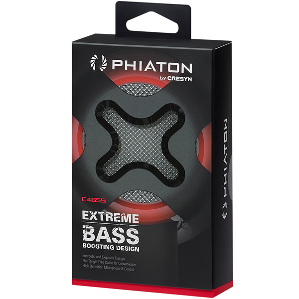 Спортивные наушники Phiaton by Cresyn C465S mic Red (CPU-ES0465RR01)