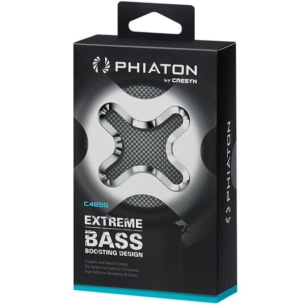 Спортивные наушники Phiaton by Cresyn C465S mic Black (CPU-ES0465KK01)