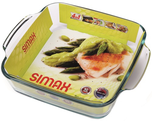 Форма для выпекания (стекло) Simax 21см (7286)