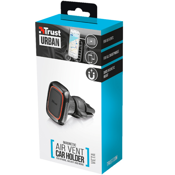 Автомобильный держатель Trust Urban Veta Magnetic Air Vent