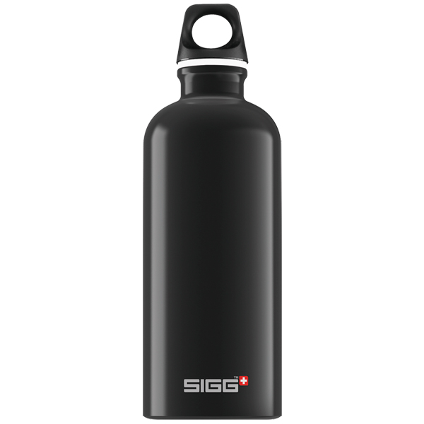Бутылка для воды Sigg Traveller 600мл черный (8327.30) фото