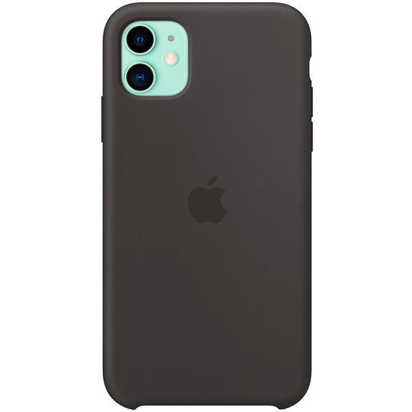Чехол Apple iPhone 11 Silicone Case Black фото