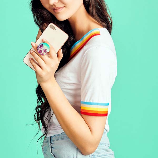 Кольцо-держатель для телефона Popsockets Palm Trees (101230)