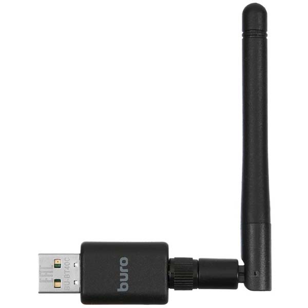 Bluetooth адаптер Buro BU-BT40С Black фото