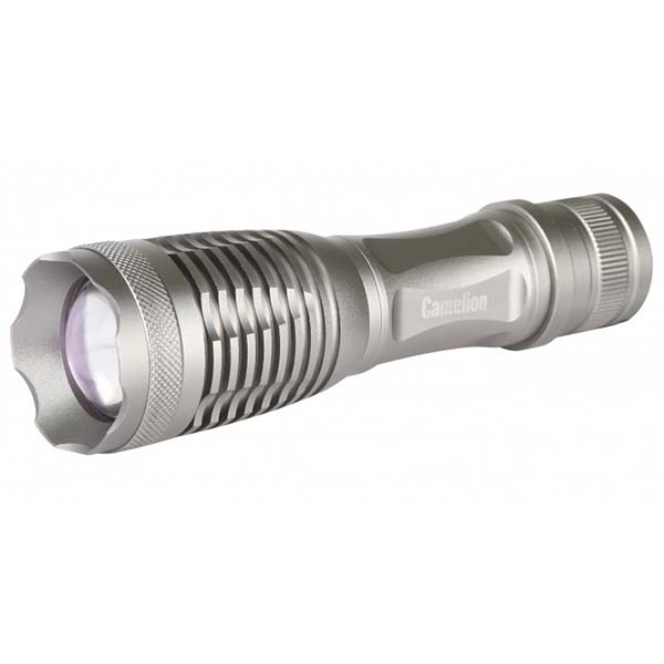 Фонарь туристический Camelion LED5137 титан фото