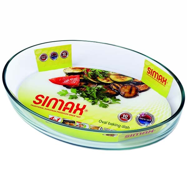 Форма для выпекания (стекло) Simax овальная 40х27х6см (7276)